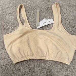 Topshop Beige Bralette